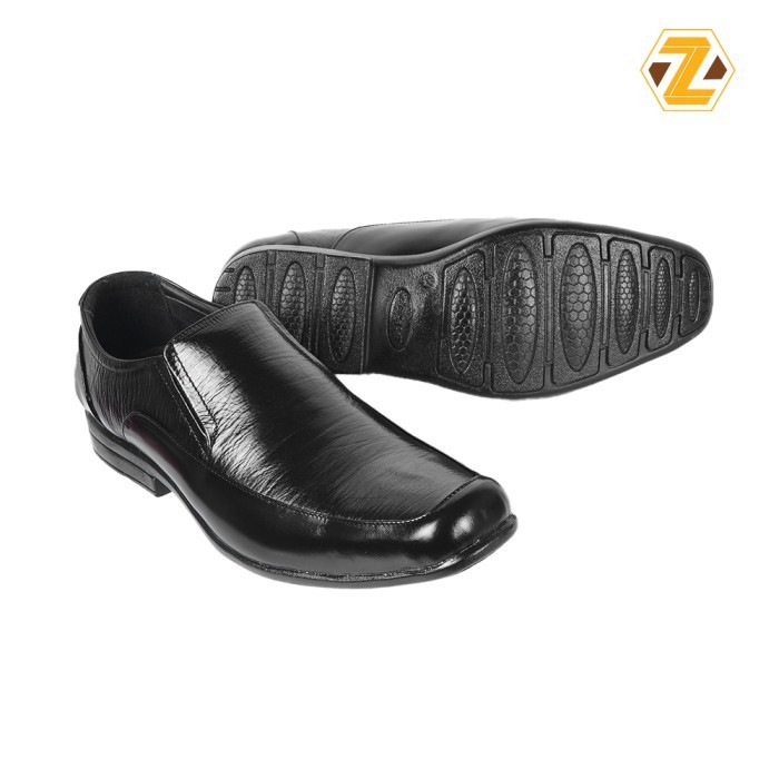 Zeger Sepatu Pantofel Kulit Pria - Mt 276