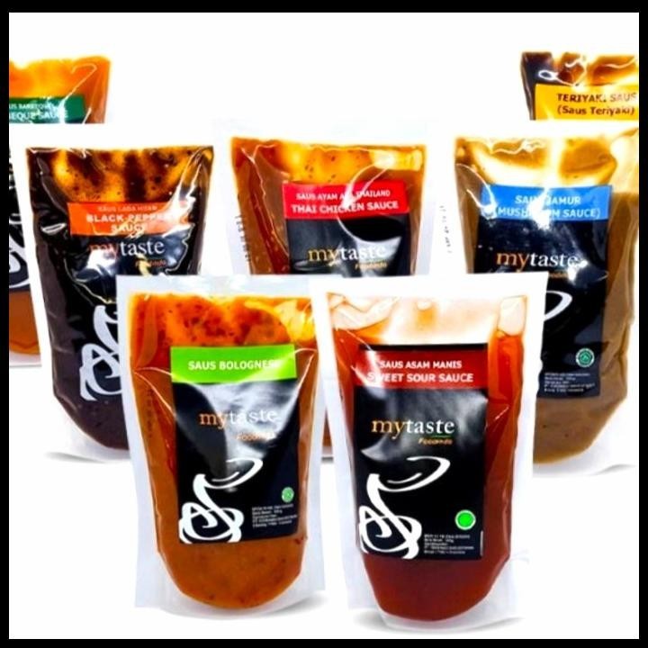 

My Taste Steak Sauce Saus Chili Teriyaki Thai Bbq Mushroom 500G