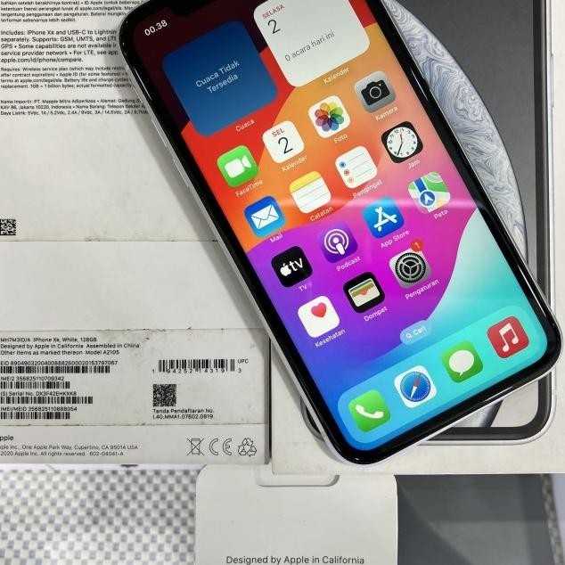 Iphone Xr , White , 128Gb Ibox