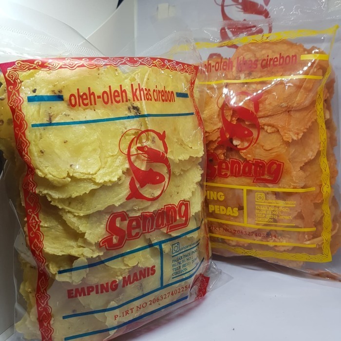 

TERPERCAYA Emping Manis Ketumbar / Manis Pedas Cirebon