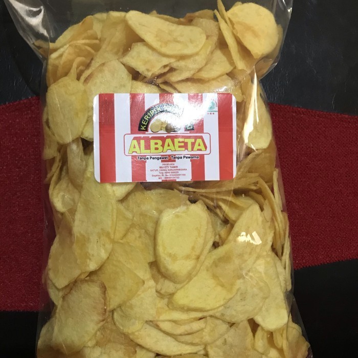 

HEMAT keripik kentang albaeta kwalitas no 2 isi 500 gram