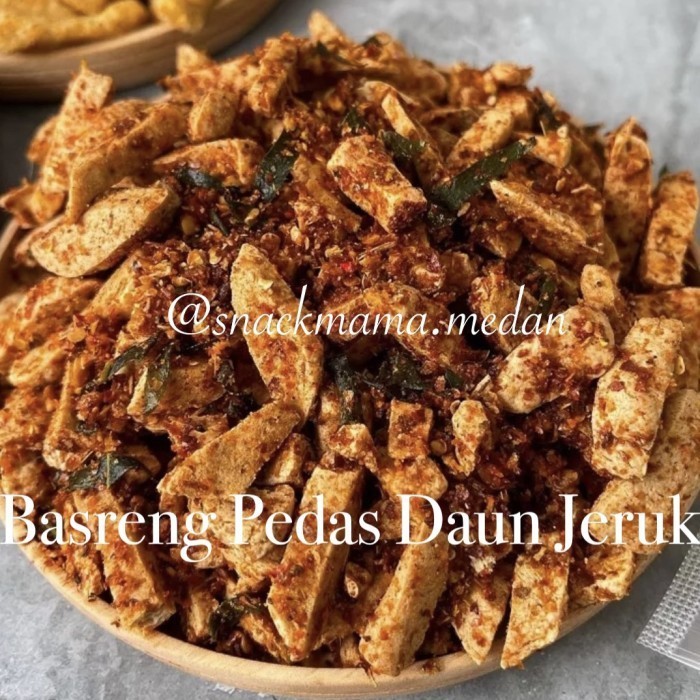 

TERBARU BASRENG HOMEMADE BASO GORENG PEDAS DAUN JERUK 500GR