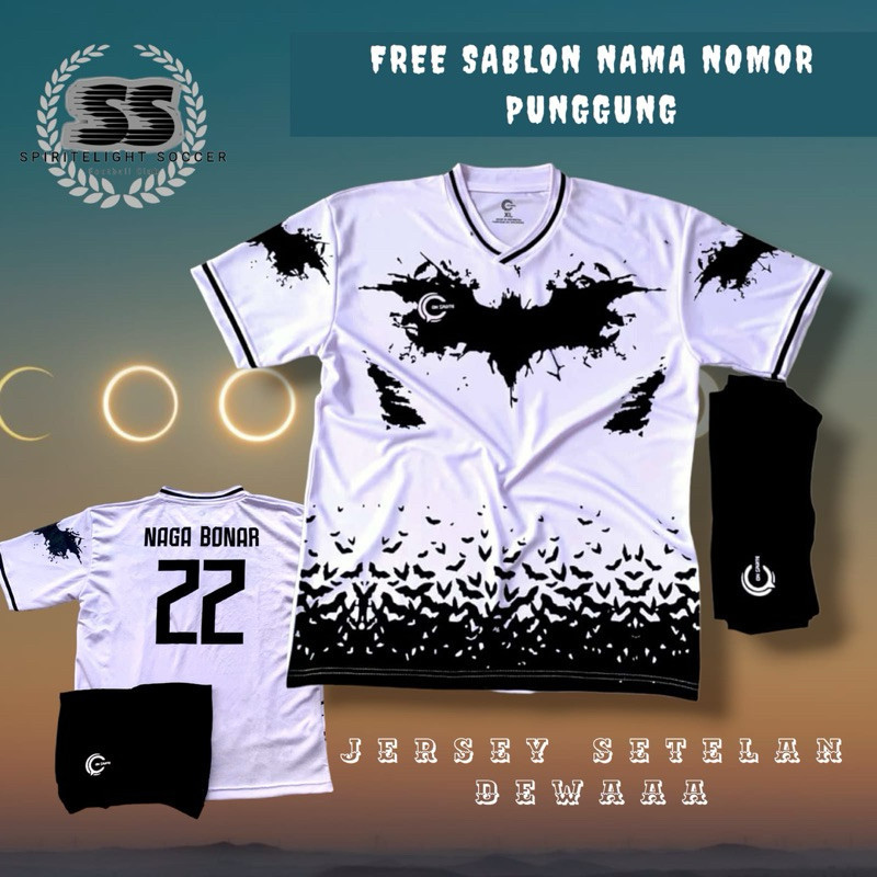 JERSEY FUTSAL FREE NAMA NOMOR SENDIRI BAJU SEPAK BOLA SET DEWASA KAOS OLAHRAGA