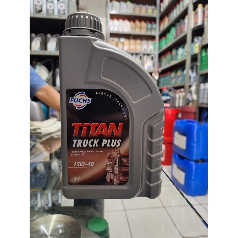 Ready FUCHS TITAN TRUCK PLUS 15W40 15W-40 API CI-4 kemasan 1 Liter