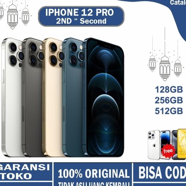 Iphone 12 Pro / Max 128Gb 256Gb 512Gb Second Unit Bekas Mulus