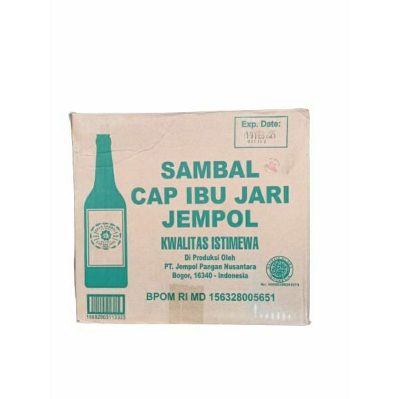 

Sambal Cap Ibu Jari Jempol Per Dus Isi 12Pcs x 600Ml