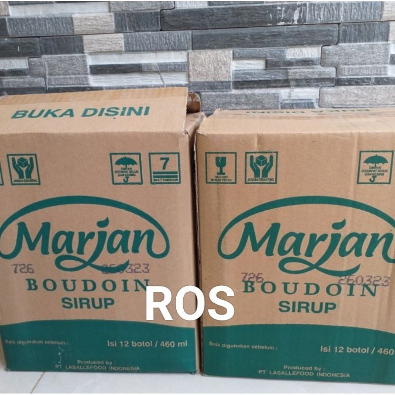 

Sirup Marjan Rose Boundoin Per Dus Isi 12pcs