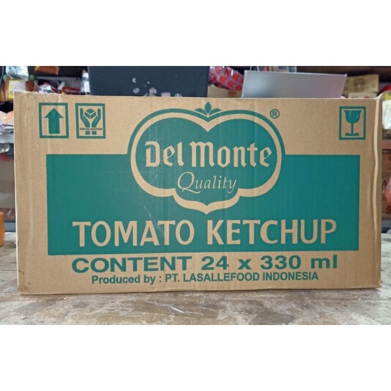 

Delmonte Tomat Botol 330ml x 24 botol per dus