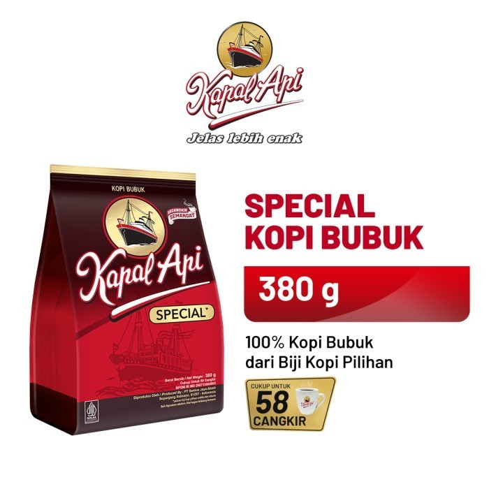 

Kapal Api Special Merah 3 X 380 Gr