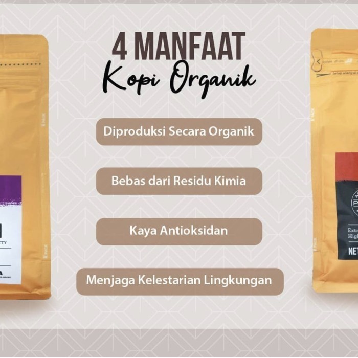 

Kopi Organik Kopi Hibo Black Italian Roast Bubuk 200 Gram