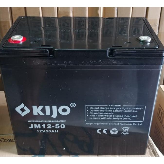 NEW Aki kering battery baterai vrla MF kijo 12v 12 v 50ah 50 ah