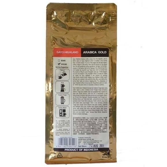 

Kopi Seven Bika Gayo Highland Arabika Gold 200 Gr (Kopi Bubuk)
