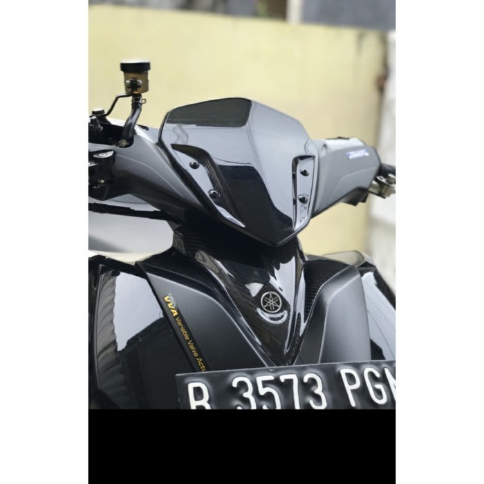 Yamaha Aerox 155 Vva Cover Dasi Carbon Kevlar Plus Part Original Aerox