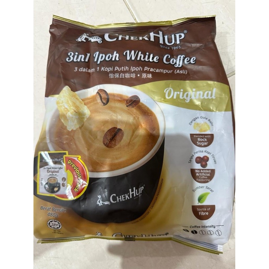 

Chek Hup 3In1 Ipoh White Coffee Original / Chek Hup Original
