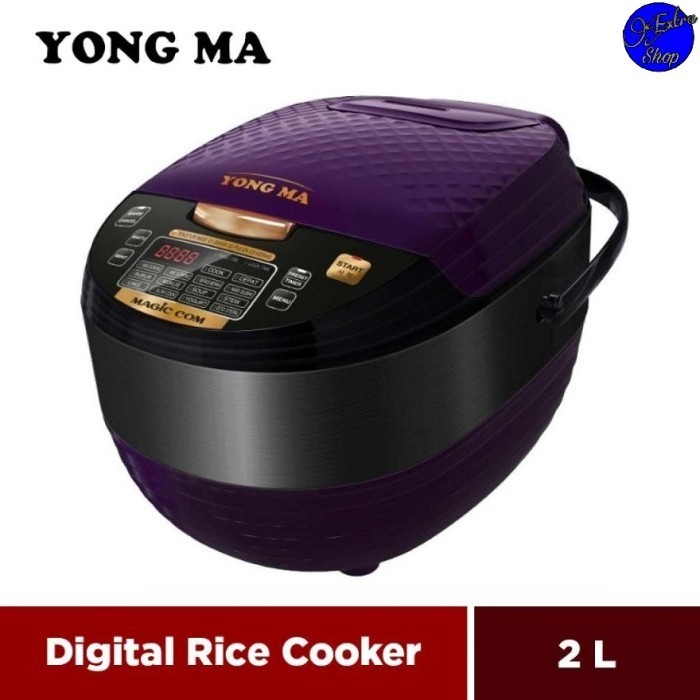 Yong Ma Magic Com Smc-8027N Digital Rice Cooker - Ungu