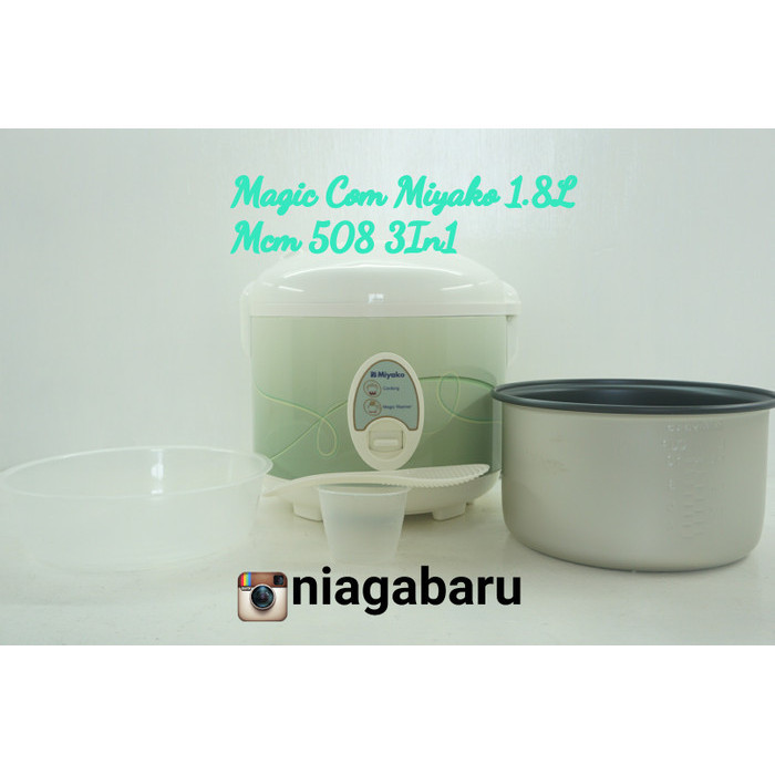 Magic Com Miyako 1.8 Liter Mcm 508 3In1