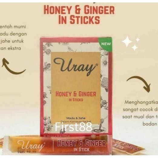 

Madu Uray Sachet - Honey And Ginger In Sti 120Gr
