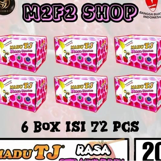 

Madu Tj Numan Rasa Strawberry | Stroberi Sachet - 20 Gr (6 Box)