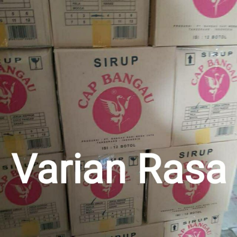 

Sirup Cap Bangau varian rasa per dus (12 botol)