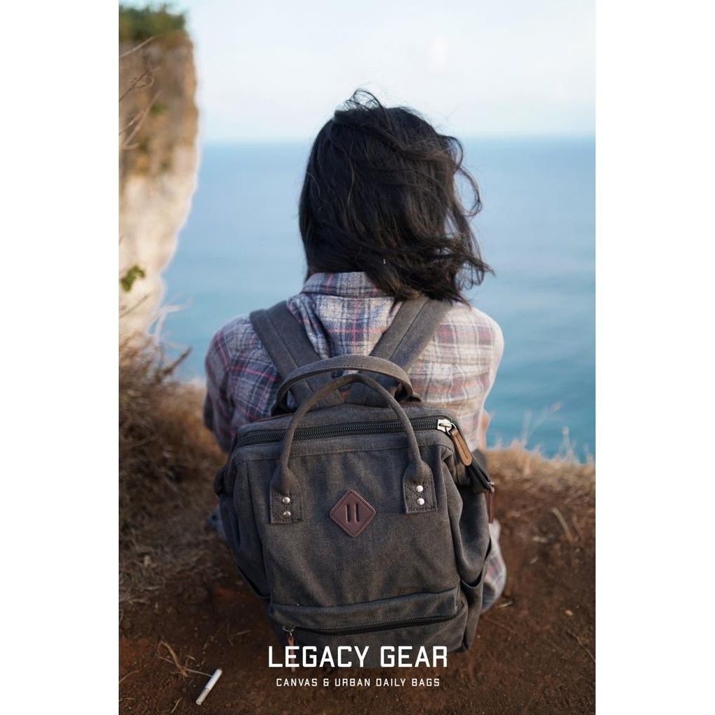 Rokka / Ransel / Canvas Bag / Travel Bag