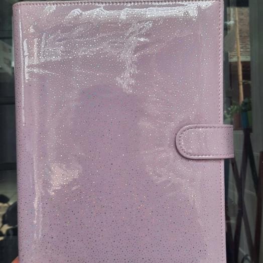 

Binder Hologram Glitter Pastel Klip A5 20Ring B5 26Ring