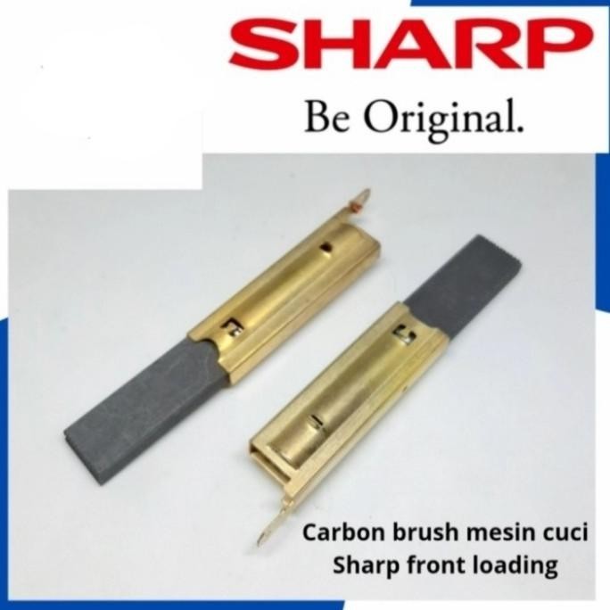 carbon brush mesin cuci sharp front loading