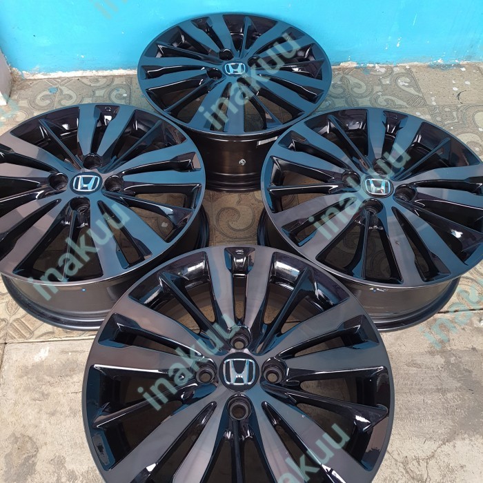 Ready Velg Jazz RS Ori Honda Black Top Edition Limited Original Enkei R16