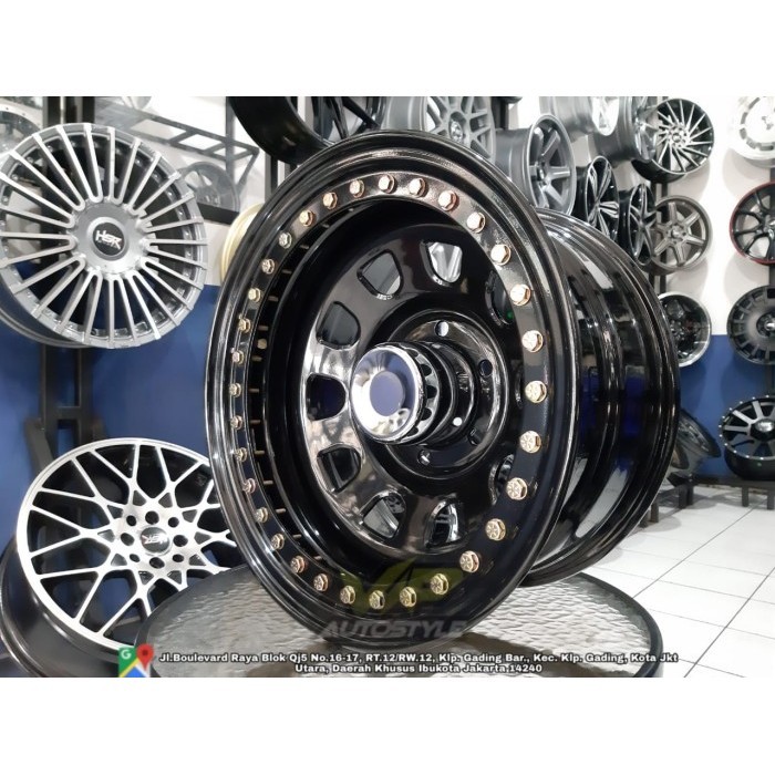 Ready VELG MOBIL PAJERO FORTUNER NAVARA PRADO - VELG DAYTONA R16 LEBAR 8