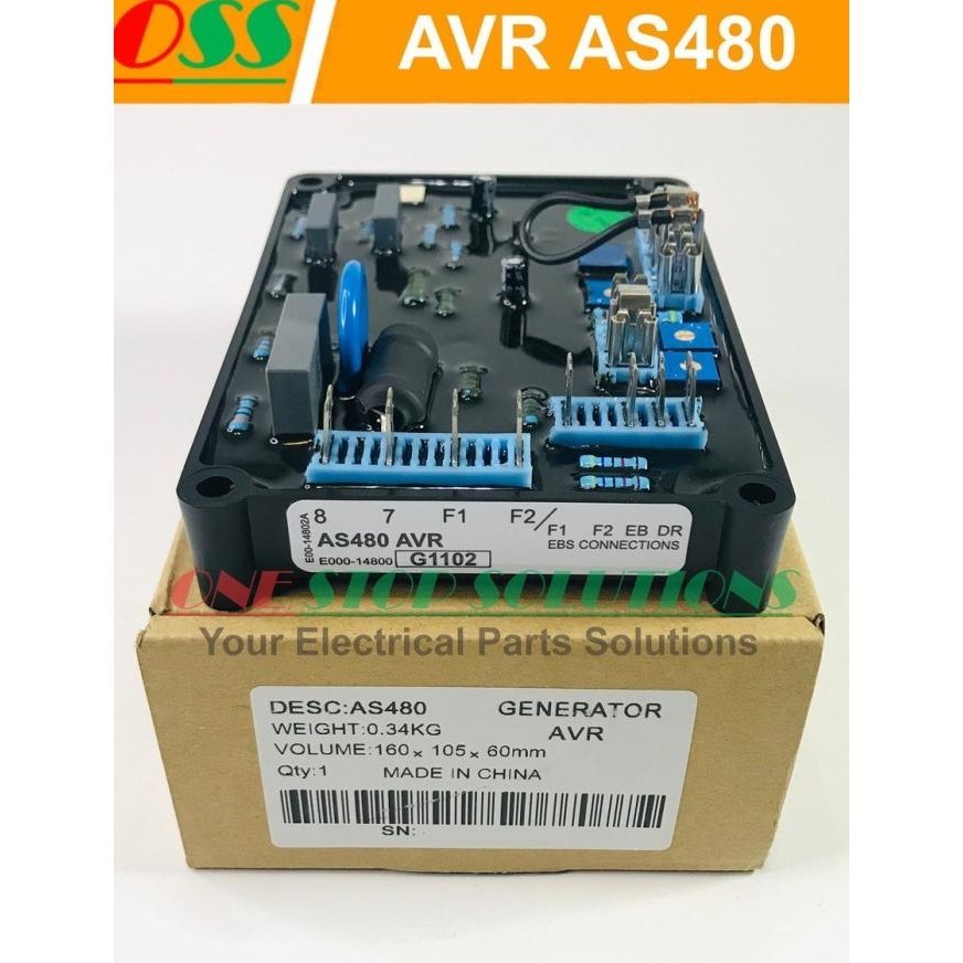 Avr Generator As480 Avr Genset As480