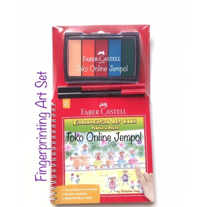 

Sarila Set Spidol Buku Cap Fingerprinting Art Faber Finger 180689 Atk1015Fc