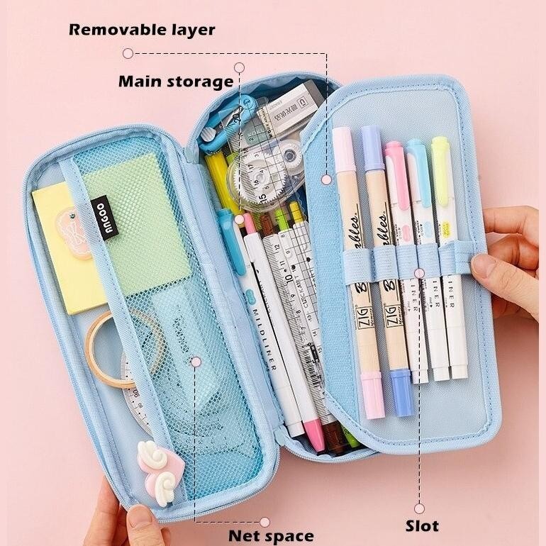 

Yui-7 Tempat Pensil / Angoo Dreaming Set Handbag Style Pencil Case Hand Gratis Ongkir