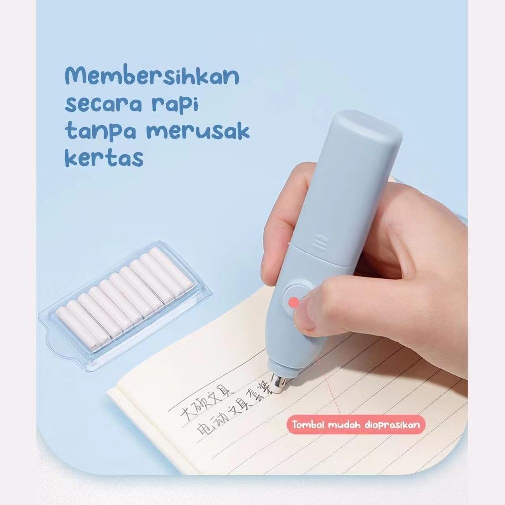 

Mma-1318 Electric Stationery Set / Set Alat Tulis Sekolah Rautan Penghapus Vacuum Sale