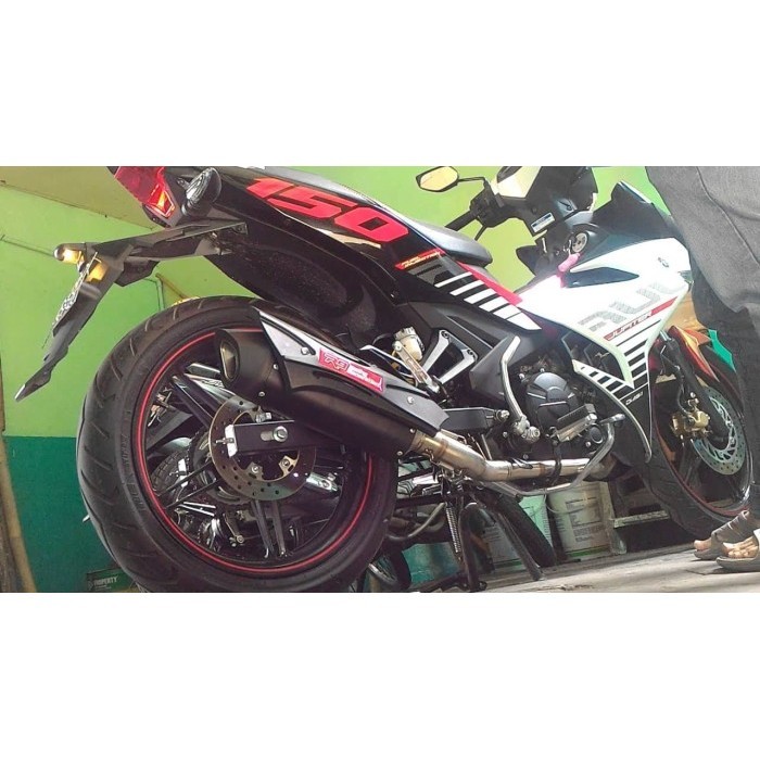 Ready ORIGINAL Knalpot R9 misano Yamaha Jupiter MX King