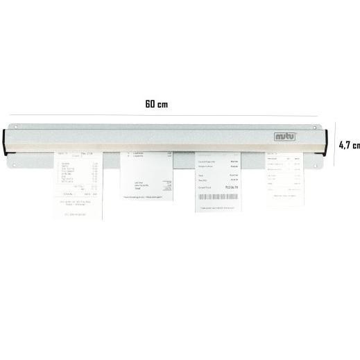 

TERBARU - penjepit kertas menu / bill holder / penjepit nota 60 cm PBH-600AW