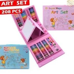 

Gh-45 Crayon Set Mewarnai 208/ Krayon Alat Mewarnai Anak Art Set 208 Viral