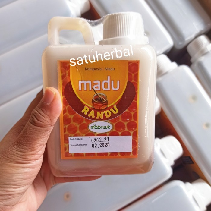 

madu randu asli mabruuk kemasan 500 gram