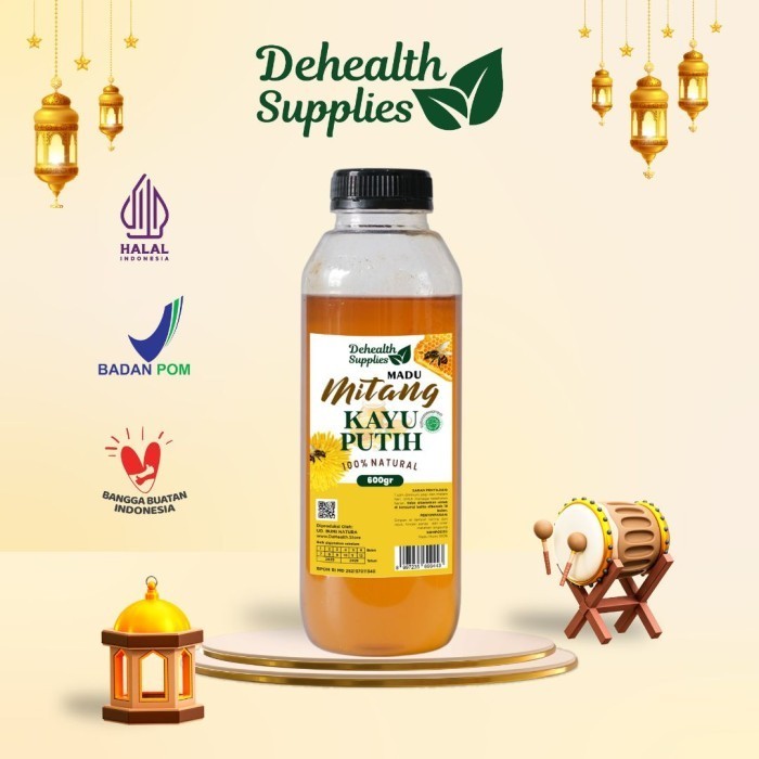 

Dehealth Supplies Madu Mitang Kayu Putih 600gr