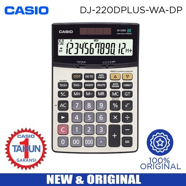 

KALKULATOR CASIO DJ 220DPLUS