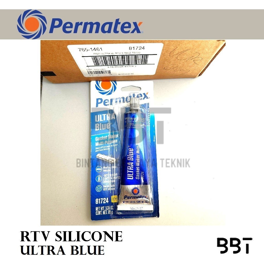 

1 DUS PERMATEX ULTRA BLUE RTV GASKET MAKER / LEM PAKING