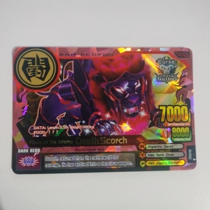 KARTU ANIMAL KAISER ULTRA RARE DEATH SCORCH ORI HIGH QUALITY