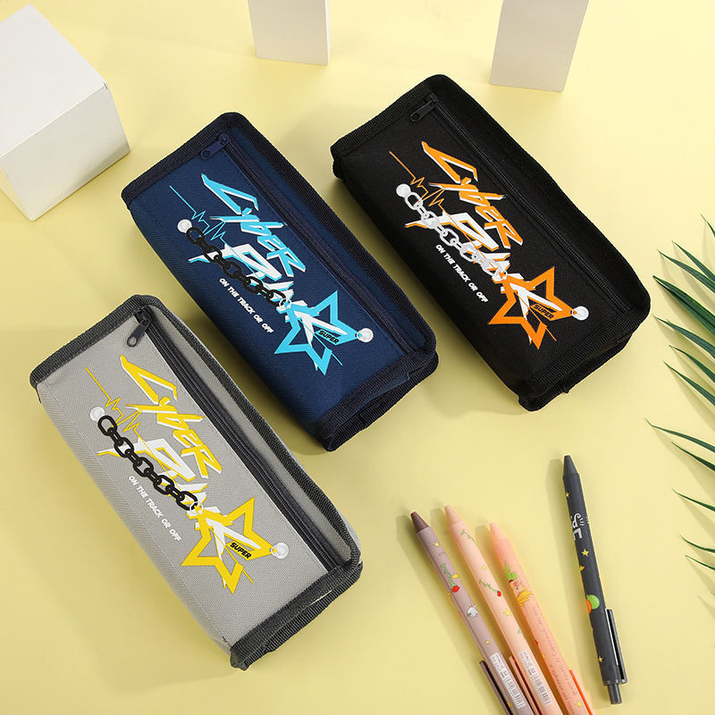 

Kotak Pensil Kapasitas Besar Kanvas Ganda Kotak Pensil