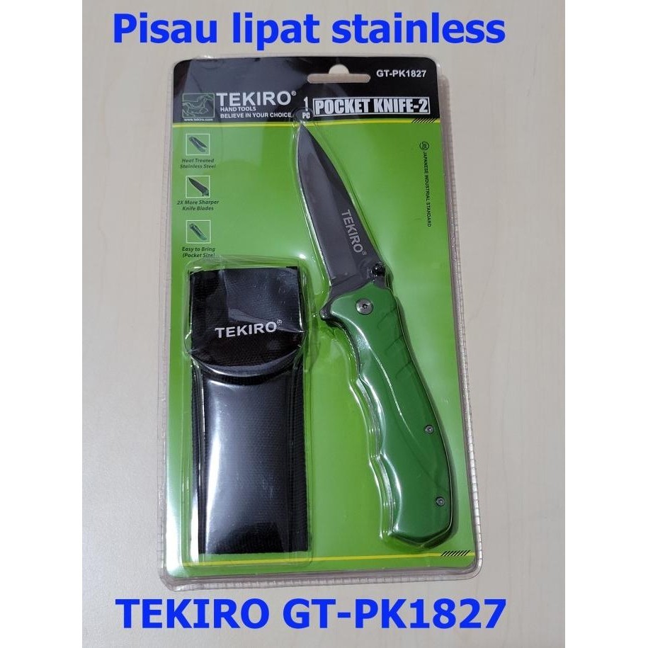 Tekiro Gt-Pk1827 Pocket Knife-2 Pisau Lipat Tekiro Pisau Serbaguna