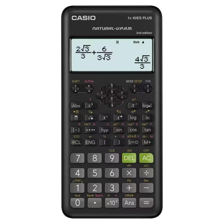 

ed-7 Kalkulator Ilmiah CASIO FX 82ES PLUS 2nd Edition Scientific Calculator 82 ES Berkualitas