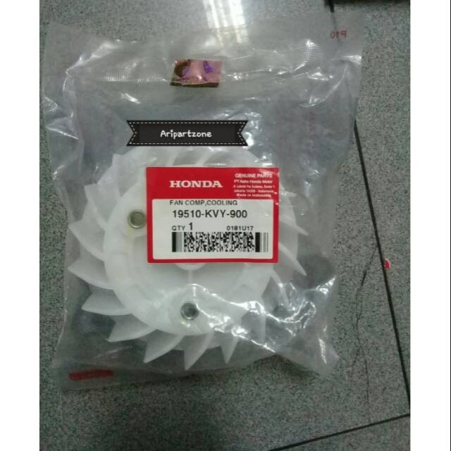 Kipas Radiator Beat Karbu Scoopy Karbu Spacy Karbu