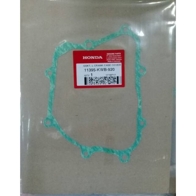 Gasket L Crankcase Cover Blade 110 karbu Revo 110 Revo 110 FI