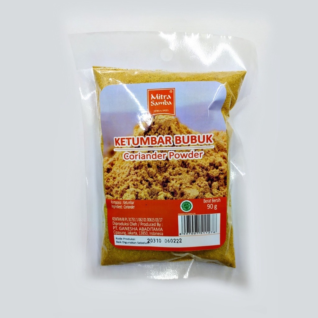 

MITRA SAMBA KETUMBAR BUBUK REFILL 90 GR 100% ASLI & FRESH