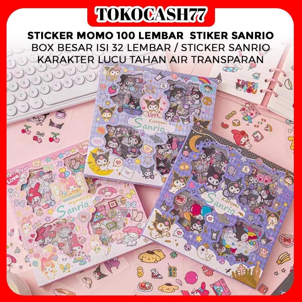 

STICKER MOMO WATERPROOF ISI 100 LEMBAR PER BOX