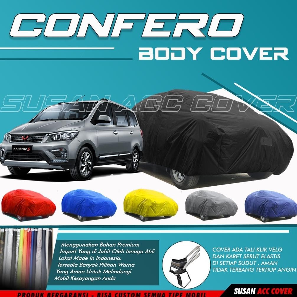 [KUALITAS TERBAIK] WULING CONFERO Body Cover Mobil Confero Sarung Mobil Confero/Wuling Confero/Confe