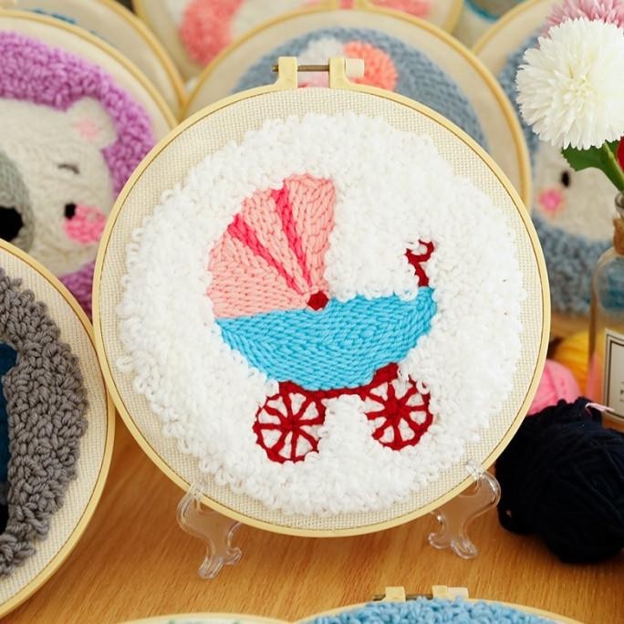 

Punch needle kit hello baby