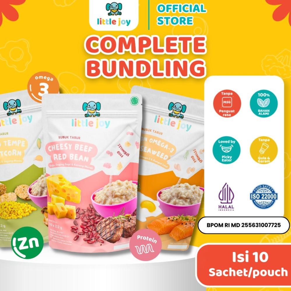 

BB Booster Little Joy MeatMix Bundling Complete Mix - Bubuk Tabur